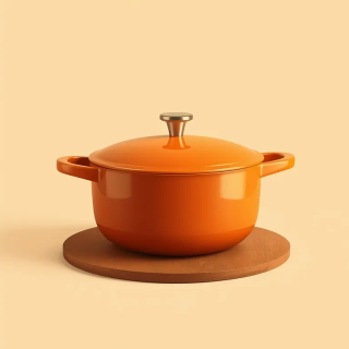 Ilustración de olla a presión