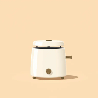 Ilustración de amasadora de repostería