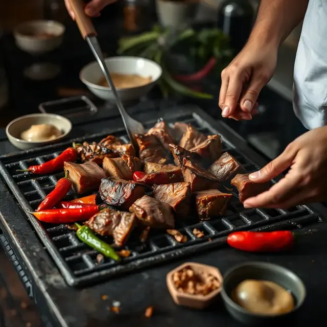 Paso 4: Calentar la parrilla