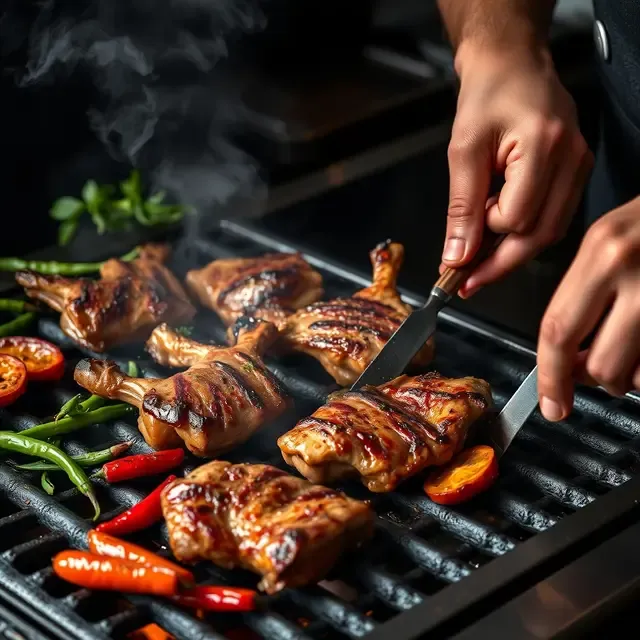 Paso 5: Cocer a la parrilla